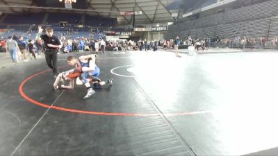 102 lbs Semifinal - Grayson Slatter, Mt Spokane Wrestling Club vs Jarek Dobbie, Ascend Wrestling Academy