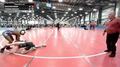 132 lbs Consi Of 64 #1 - Ethan Cronkright, MD vs Gordon Barkov Talley, GA