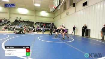 84 lbs Consolation - Cale Winans, Vian Wrestling Club vs Ryker Wade, Viking Wrestling Club