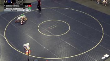 103 lbs 7th Place - Brennen Veverka, Claysburg Kimmel vs Brayden Broadwater, Frazier