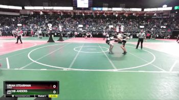 164 lbs Cons. Round 3 - Jacob Anders, BAB1 vs Uriah Stearman, VVW3