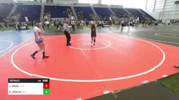 101 lbs Rr Rnd 3 - Jillian Wells, Team So Cal vs AnnaLisa Abeyta, Cortez WC