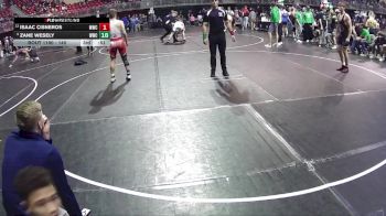 140 lbs Quarterfinal - Breken Rynearson, Broken Bow Wrestling Club vs Harrison Alley, Lincoln Squires Wrestling Club