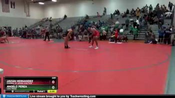 220 lbs Cons. Round 3 - Angelo Perea, Coal Ridge vs Javian Hernandez, Central Of Grand Junction