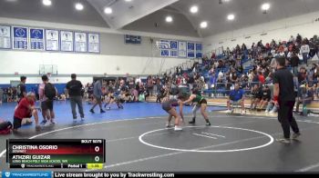 111 lbs Quarterfinal - Christina Osorio, Downey vs Athziri Guizar, Long Beach Poly High School Wr