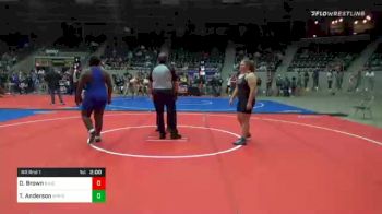 Prelims - Olivia Brown, Broken Arrow Girls vs Tanika Anderson, Will Rogers High School