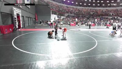 95 lbs Quarterfinal - Nolan Burke, Stratford vs Naszer Garner, Verona Area Wrestling Club