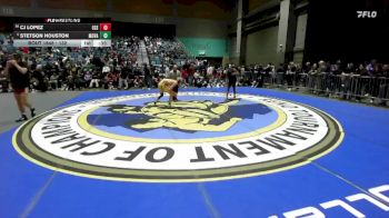 132 lbs Cons. Round 7 - Cj Lopez, Elk Grove vs Stetson Houston, Moapa Valley