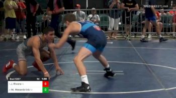 Match - Justin Rivera, Fl vs Mitchell Mesenbrink, Wi