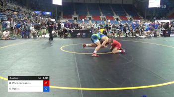 182 lbs Quarters - Marco Christiansen, Minnesota vs Hoke Poe, Georgia