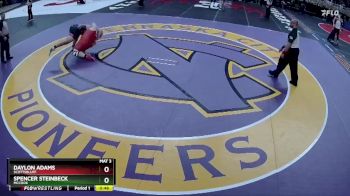 Cons. Semi - Daylon Adams, Scottsbluff vs Spencer Steinbeck, McCook