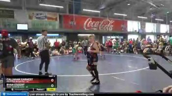 110 lbs Finals (2 Team) - Callahan Earnest, Backyard Brawlers vs Ryan Eggert, Team Hammerhouse