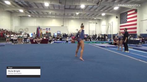 Rylie Bright - Floor, Denton Gymnastic - 2021 Region 3 Women's Championships
