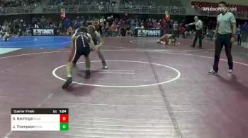 137 lbs Quarterfinal - Sam Nachtigal, Kearney MatCats vs John Thompson, Nevada Elite