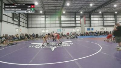 165 lbs Allday - Cameron Coleman, WESTERN BRANCH WRESTLING CLUB vs Theo Reinhart, RED LION WRESTLING CLUB