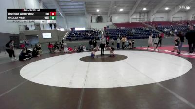 56 lbs Round 2 (4 Team) - Journey Whitford, Sanderson Wrestling Academy vs Hadlea West, Westlake