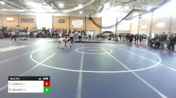 145 lbs Consi Of 8 #1 - Chase Ledbury, Saugus/Peabody vs Brent Nicolosi, Haverhill