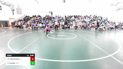 190 lbs Consolation - Cris Menendez, Bethel vs Trey Parker, Brookfield/Shepaug