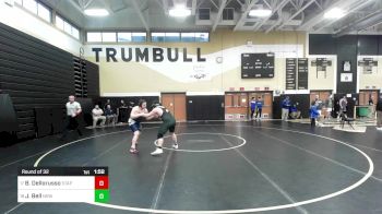 220 lbs Round Of 32 - Brendan Dellorusso, Staples vs Joseph Bell, Norwalk