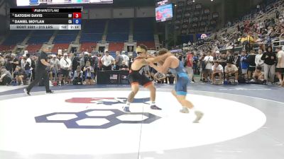 215 lbs Quarters - Satoshi Davis, Nevada vs Daniel Moylan, California