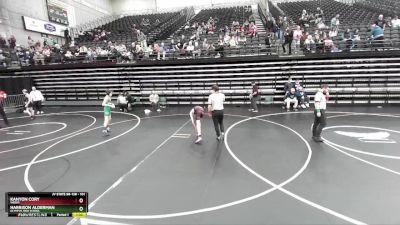 101 lbs Cons. Round 3 - Harrison Alderman, Olympus High School vs Kanyon Cory, Weber