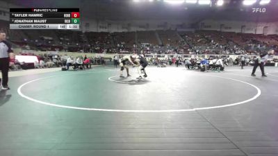 B3A-190 lbs Champ. Round 1 - Jonathan Maust, Victory Christian vs Tayler Hamric, Henryetta