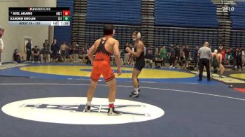 157 lbs Champ. Round 2 - Joel Adams, Oregon State vs Xander Erolin, San Francisco State
