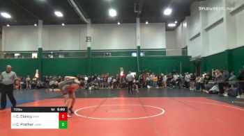 113 lbs Consolation - Collin Clancy, Saranac vs Charlie Prather, Joel Barlow