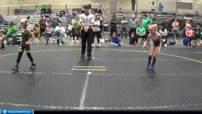 50 lbs Finals (8 Team) - Suncera Dickman, Contenders WA Blue vs Ryker Ross, Get Hammered