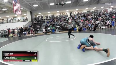 150 lbs Cons. Round 3 - Cash Reyes, Standfast Wrestling vs Kody Bui, Victory