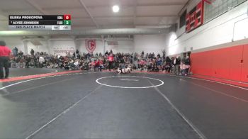 145 lbs 3rd Place Match - Eliska Prokopova, Ignacio vs Alyee Johnson, Florence