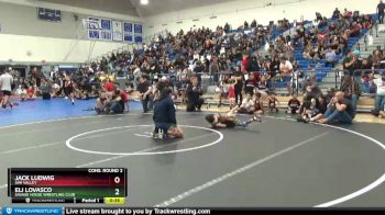 62 lbs Cons. Round 2 - Eli Lovasco, Savage House Wrestling Club vs Jack Ludwig, Simi Valley