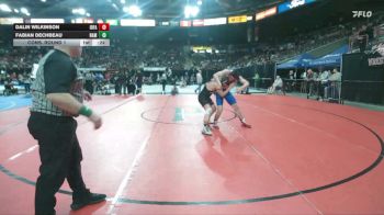 5A 165 lbs Cons. Round 1 - Fabian Dechbeau, Nampa vs Dalin Wilkinson, Idaho Falls