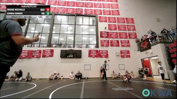 66 lbs Final - Ridge Nichols, Rough Riders vs Owen Green, Perry Wrestling Academy
