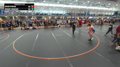 138 lbs Cons. Round 2 - Jensen Heimann, Unattached vs David Purtee, Unattached