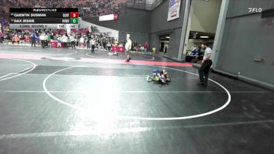 54 lbs Cons. Round 5 - Quentin Susman, Ringers vs Dax Jessie, Holmen Viking Wrestling Club