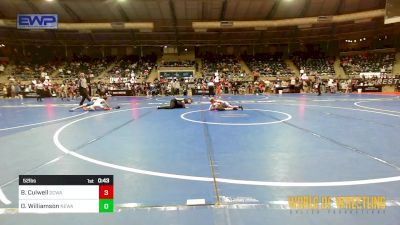 52 lbs Round Of 32 - Brady Culwell, DCWA vs Owen Williamson, Nebraska Wrestling Academy 2