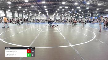 120 lbs Rr Rnd 2 - Cole Gentsch, Patton Trained Blue vs John DeOrio, Blacksheep WC