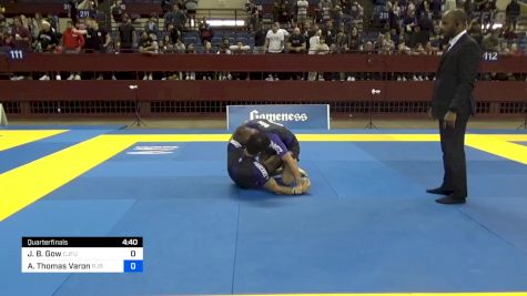 Justin B. Gow vs Alfred Thomas Varon 2024 Pan IBJJF Jiu-Jitsu No-Gi Championship