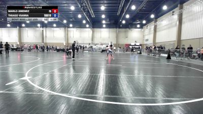 157 lbs Semifinal - Marlo Jimenez, Project Grapple vs Thiago Vianna, Trident Wrestling Club