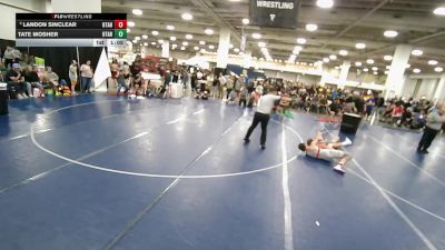 144 lbs Champ. Rd Of 16 - Tate Mosher, Utah vs Landon Sinclear, Utah