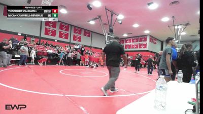 98 lbs Consi Of 4 - Theodore Caldwell, Bookert T Washington vs Micah Campbell-Bevenue, Henryetta HS