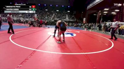 170 lbs Semifinal - Bridgette Price, Sheridan vs Ashten Hubbs, Cody