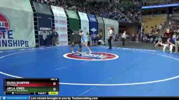 174 lbs Cons. Round 2 - Olivia Schiffer, St. Charles vs Jayla Jones, Lafayette (Wildwood)
