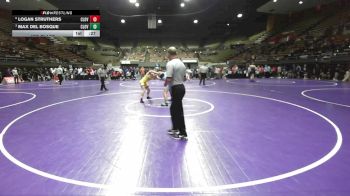 152 lbs 3rd Place - Logan Struthers, Clovis vs Max Del Bosque, Clovis North