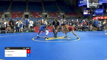 113 lbs Cons 8 #1 - Nicholas Gonzalez, Illinois vs Nasir Bailey, Illinois