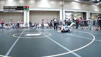 138 lbs Round Of 16 - Adrian Thompson, Valhala WC vs Jensen Heimann, Hilliard Darby