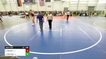 285 lbs Semifinal - Cailor Benson, Paradise Valley vs Javier Martinez, Dinuba WC