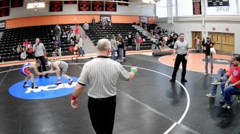 12U - 135 lbs Round 5 - Bentley Ritenour, Mt. Pleasant vs Colman Shannon, Southmoreland