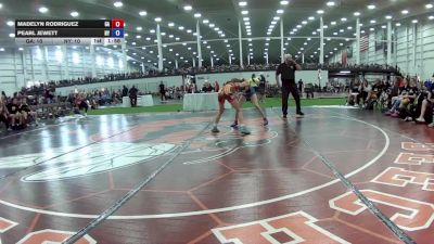 80 lbs Madelyn Rodriguez, Georgia vs Pearl Jewett, New York